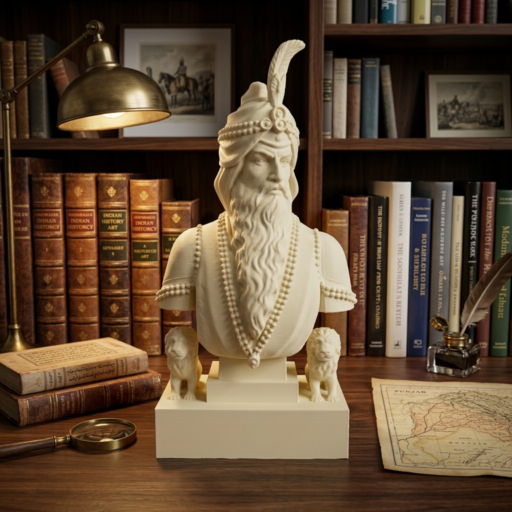 Maharaja Ranjit Singh - Sher-E-Panjab / Sikh History Decor
