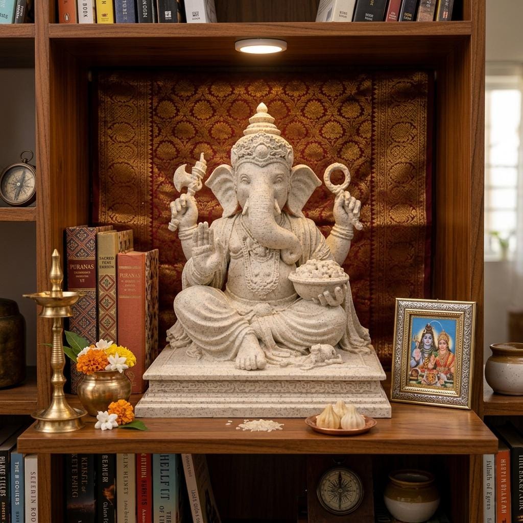 Lord Ganesha Statue - Spiritual Decor