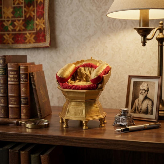 Maharaja Ranjit Singh’s Golden Throne - Sikh History Decor