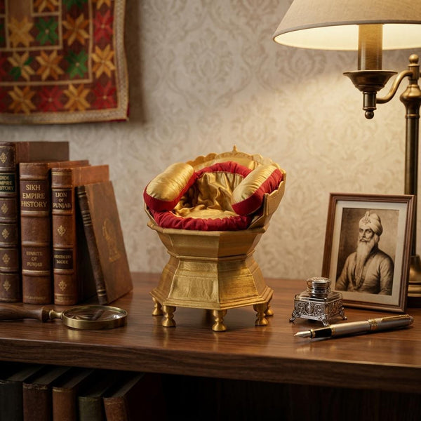 Maharaja Ranjit Singh’s Golden Throne - Sikh History Decor