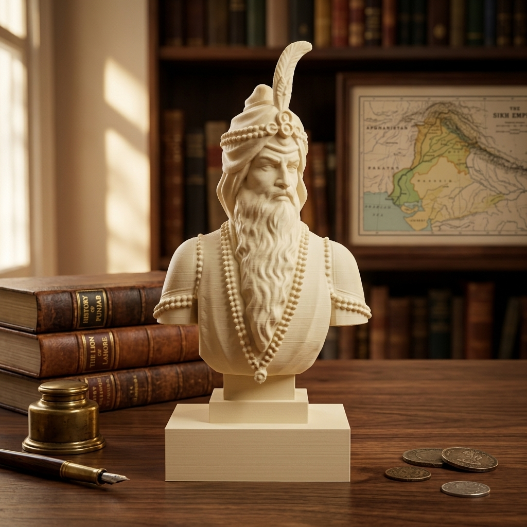 Maharaja Ranjit Singh - Sher-E-Panjab / Sikh History Decor